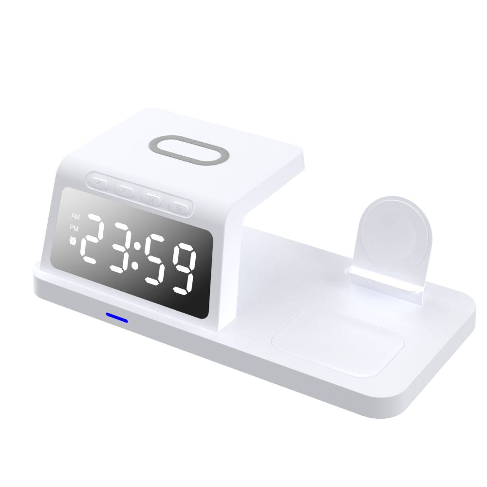 15W Wireless Charging Alarm Clock Dock