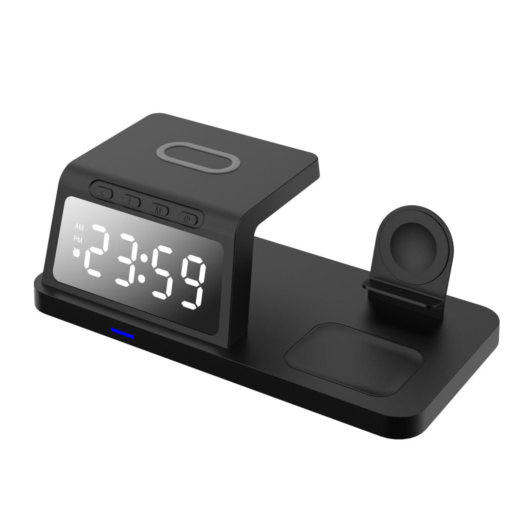 15W Wireless Charging Alarm Clock Dock